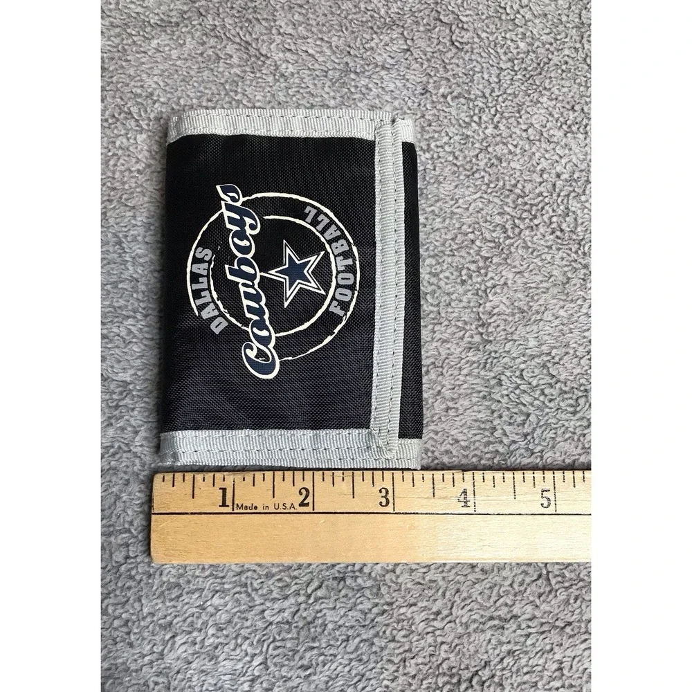 Vintage NFL‎ Dallas Cowboys Nylon Trifold Wallet NFL